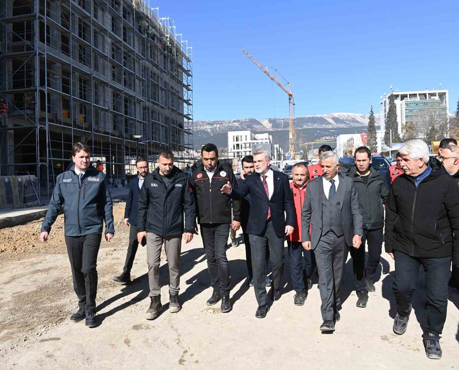 Başkan G&ouml;rgel "Hemşehrilerimin Desteğiyle Kahramanmaraş Yeniden Y&uuml;kseliyor"
