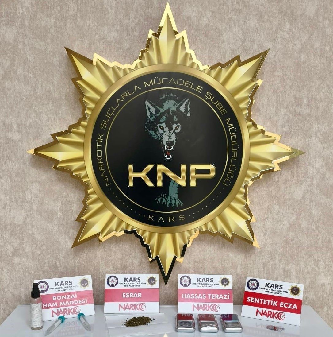 Kars’ta uyuşturucu operasyonu: 2 tutuklama