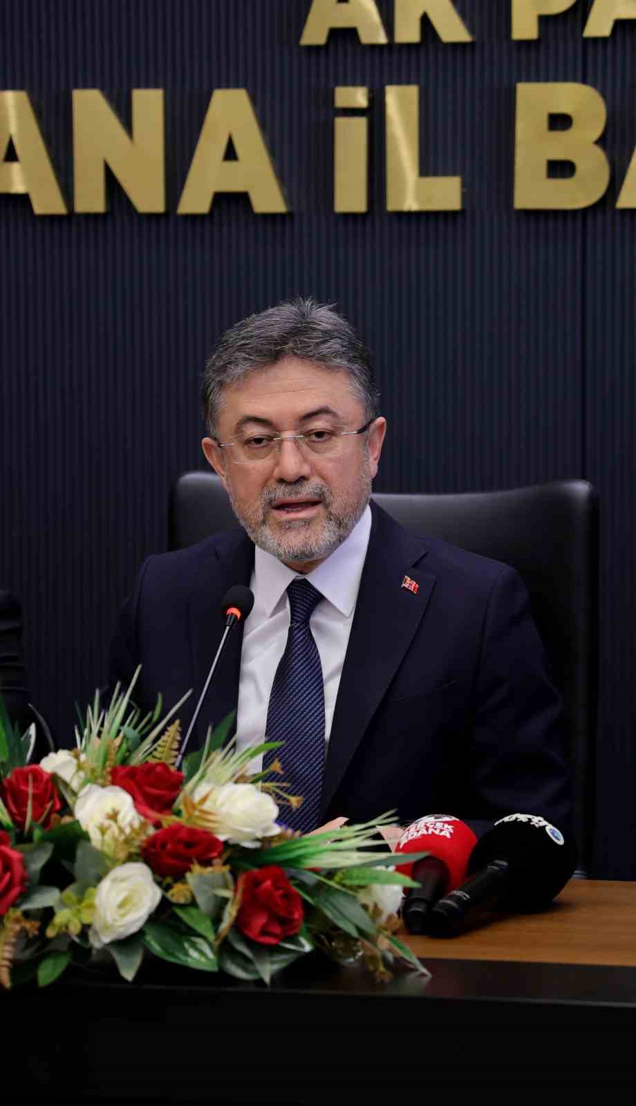 Bakan Yumaklı: "459 su ve sulama tesisi i&ccedil;in 110 milyar liralık yatırım yapılacak"
