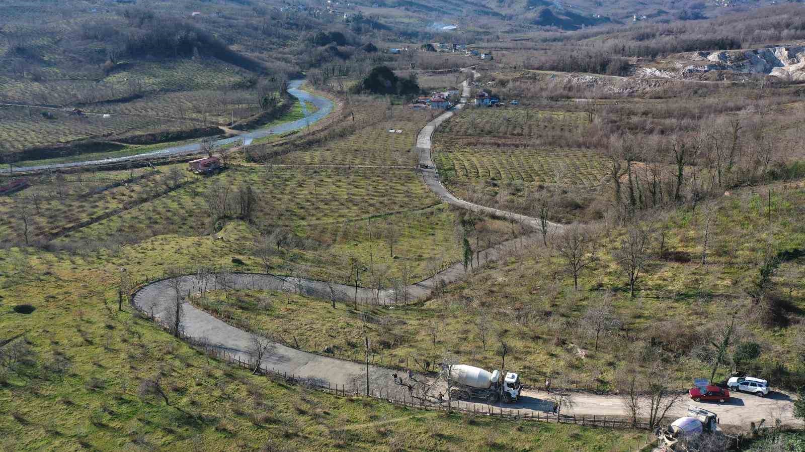 Ordu&rsquo;da 30 yılık yol sorunu &ccedil;&ouml;z&uuml;me kavuşuyor
