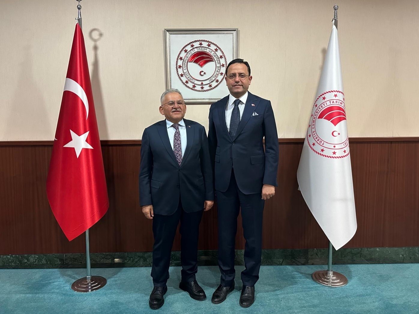 Büyükkılıç’tan ’yatırım ve proje’ odaklı Ankara temasları