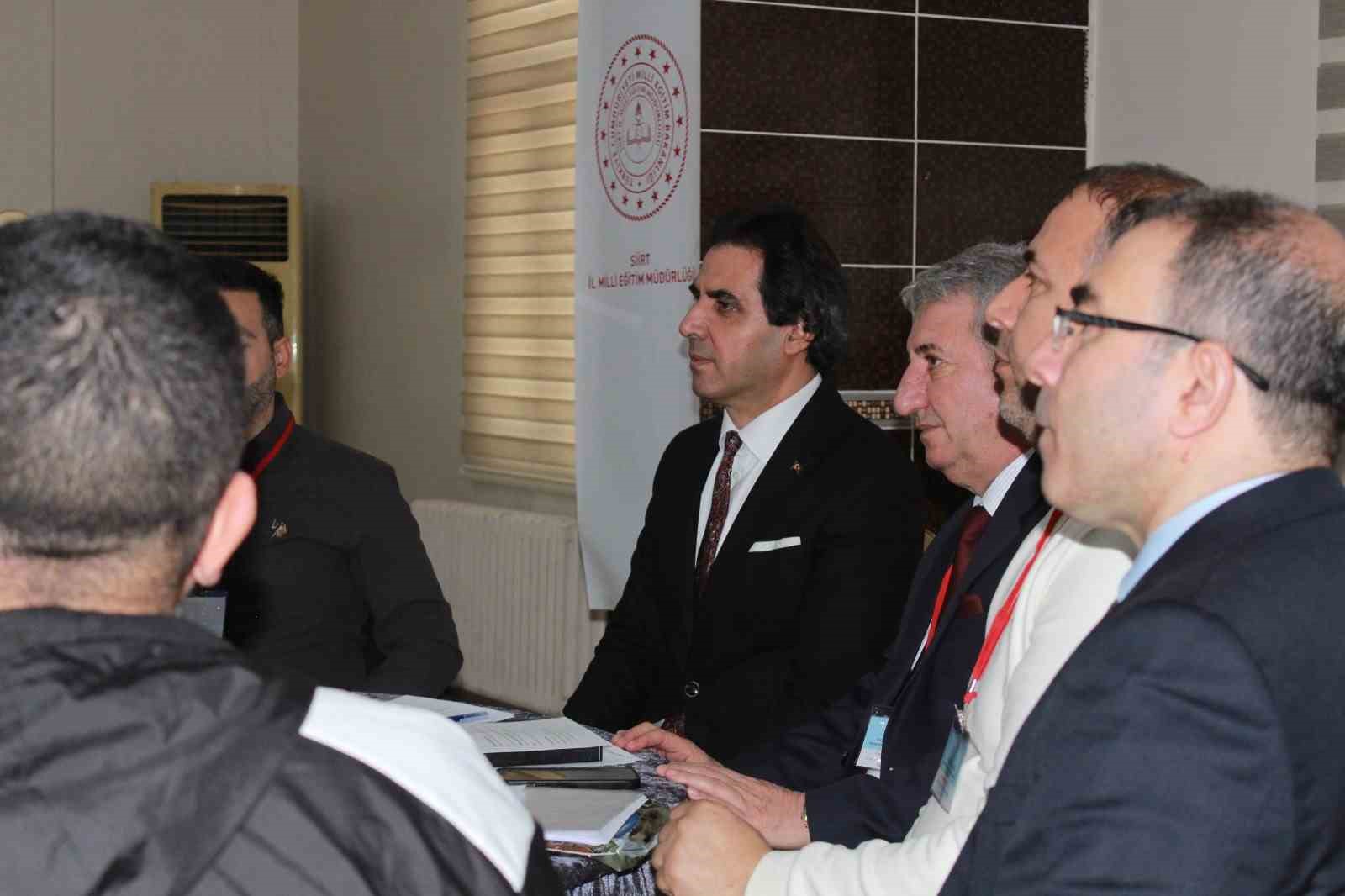 Siirt&rsquo;te &lsquo;Eğitime Katılım Okula Devam &Ccedil;alıştayı&rsquo; d&uuml;zenlendi
