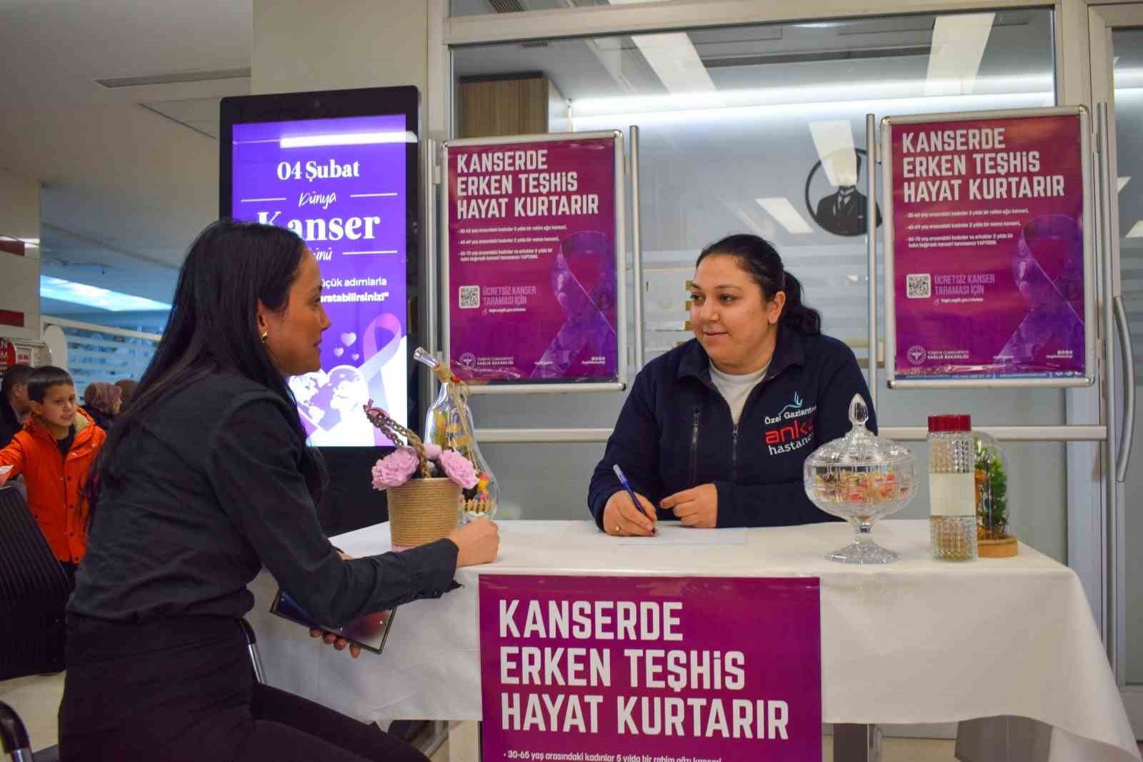 Kanserde erken teşhisin &ouml;nemi anlatıldı
