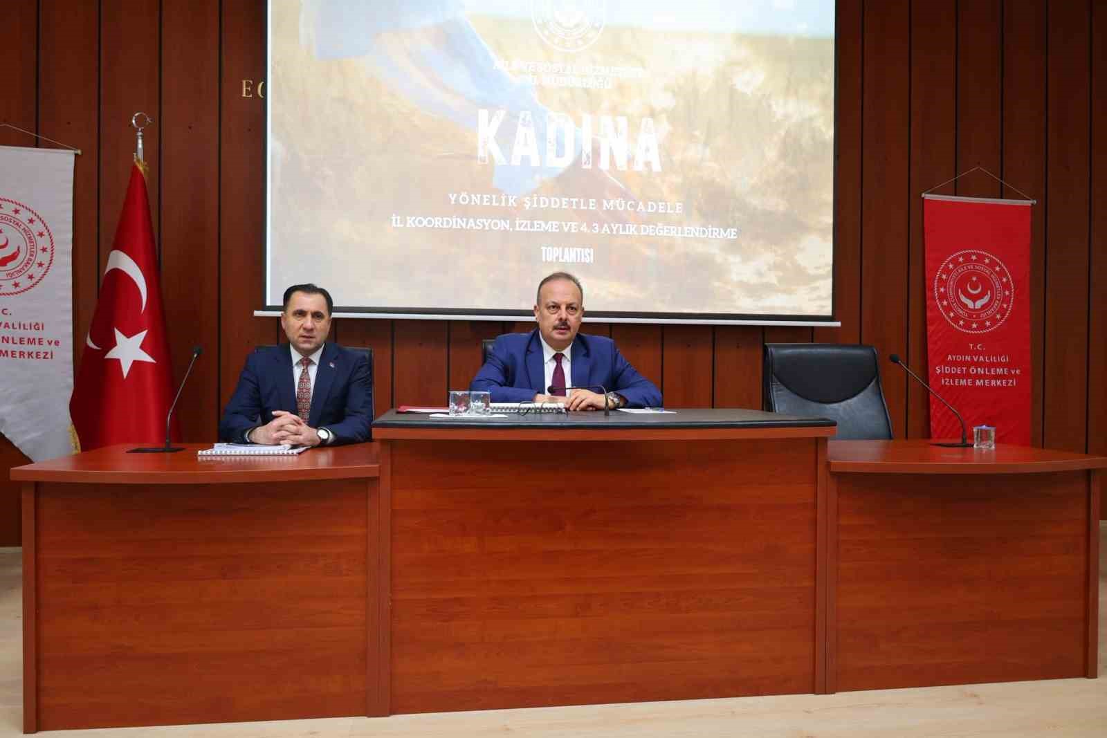 Aydın’da kadına yönelik şiddet görüşüldü