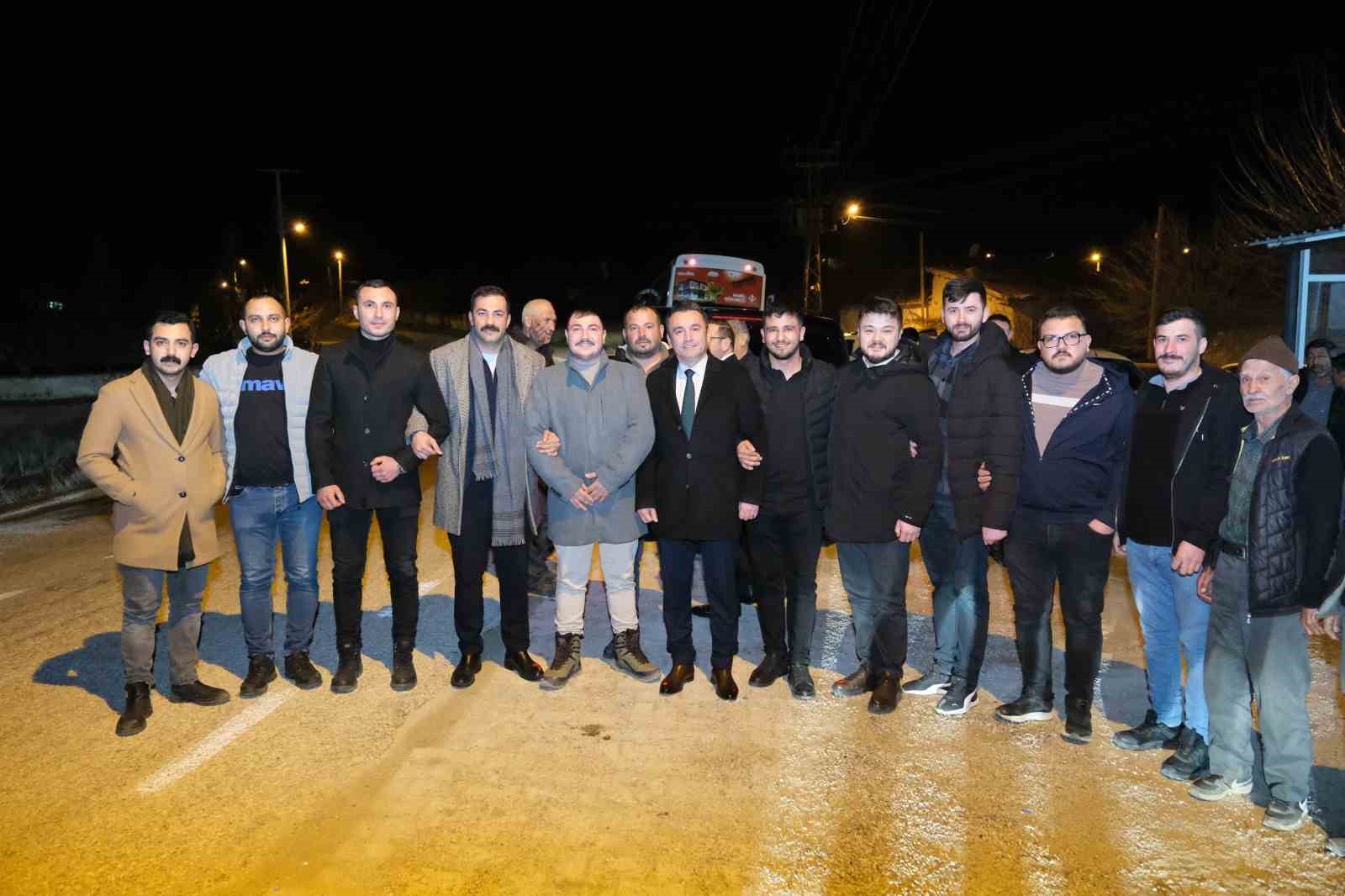 Başkan Dökmeci mahalle ziyaretlerine devam ediyor