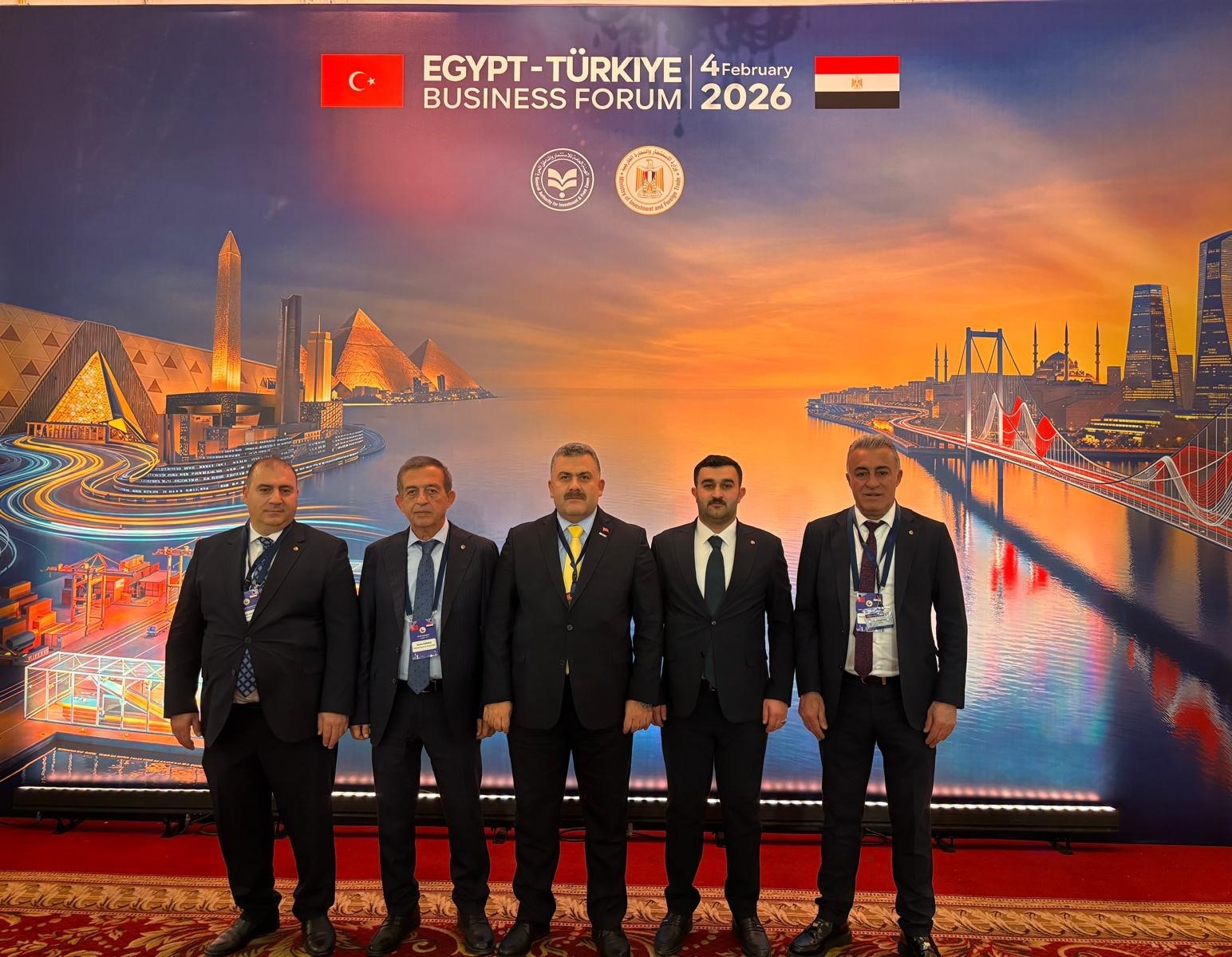 Tanoğlu, Türkiye-Mısır Oda ve Borsalar İş Birliği Forumu’na katıldı