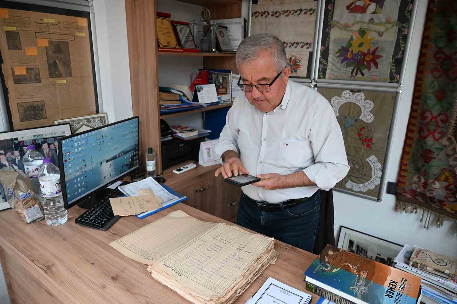 Kemer&rsquo;in ilk k&ouml;y k&uuml;t&uuml;ğ&uuml; kitabı dijital ortama aktarılıyor
