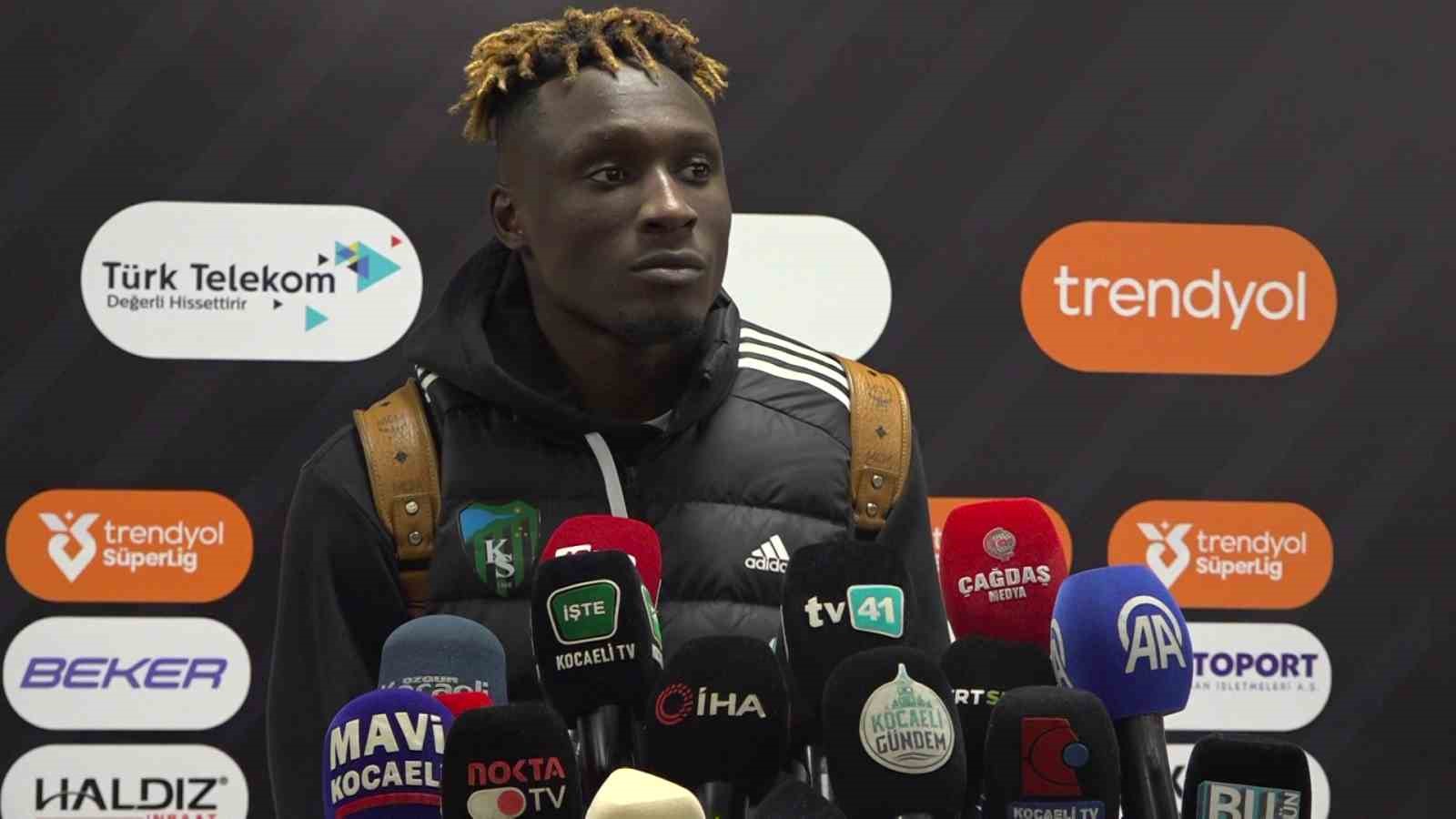 Daniel Agyei: "Zor bir maçtı, şanssızdık"