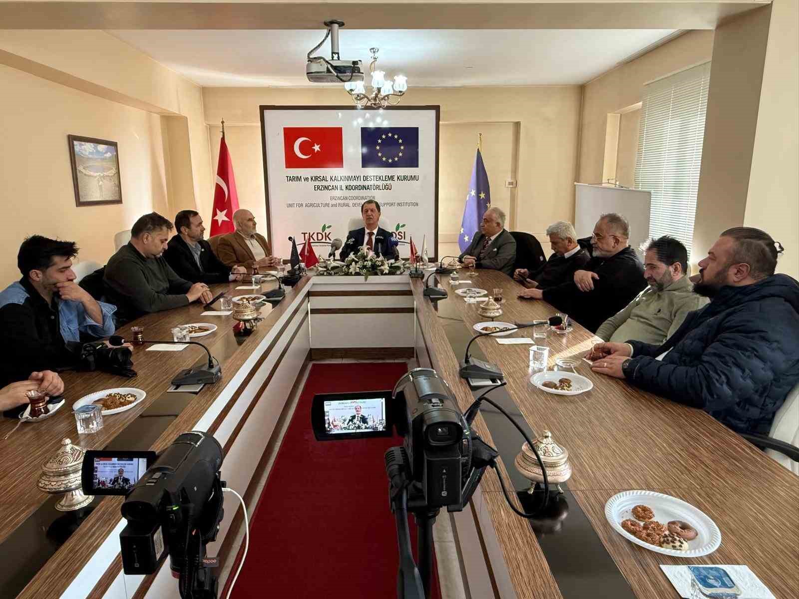 TKDK Erzincan’dan 2025’te 560 milyon TL’lik yatırım