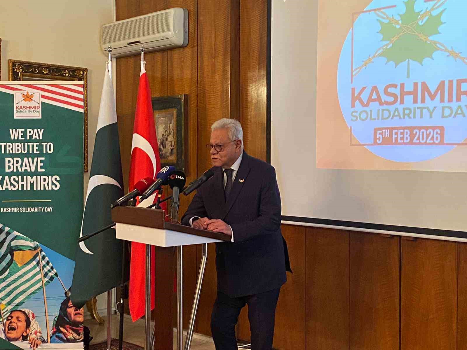 Pakistan Büyükelçiliği’nde ‘Keşmir Dayanışma Günü’ programı