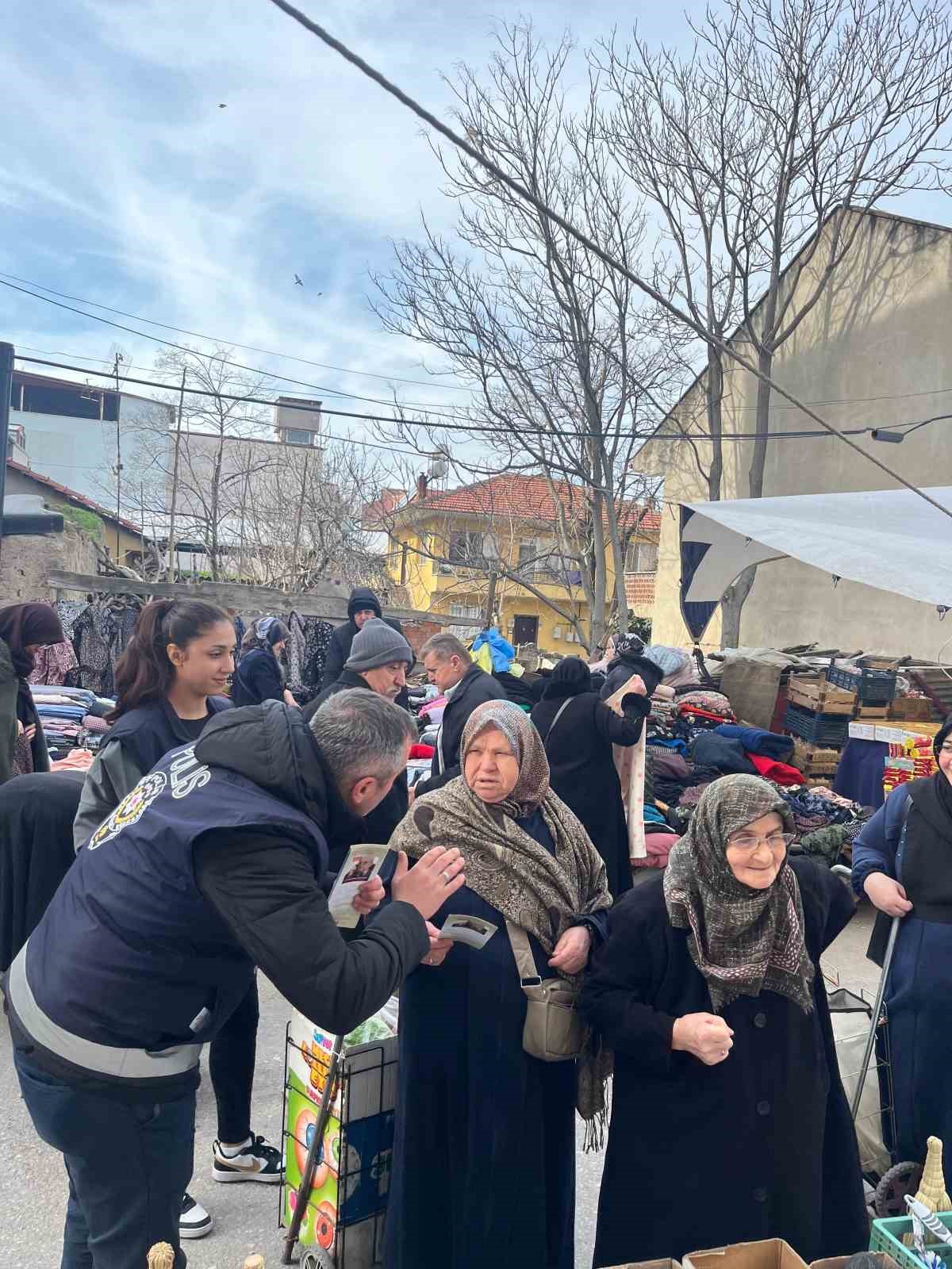 İznik&rsquo;te polisten dolandırıcılık uyarısı
