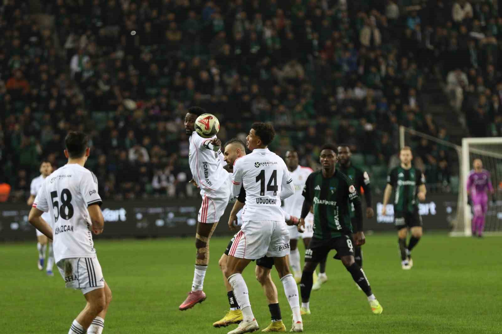 Ziraat Türkiye Kupası: Kocaelispor: 1 - Beşiktaş: 1 (Maç sonucu)