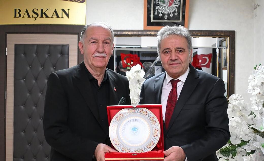 ESOB y&ouml;netiminden, Tortum Belediye Başkanı Yiğider&rsquo;e nezaket ziyareti
