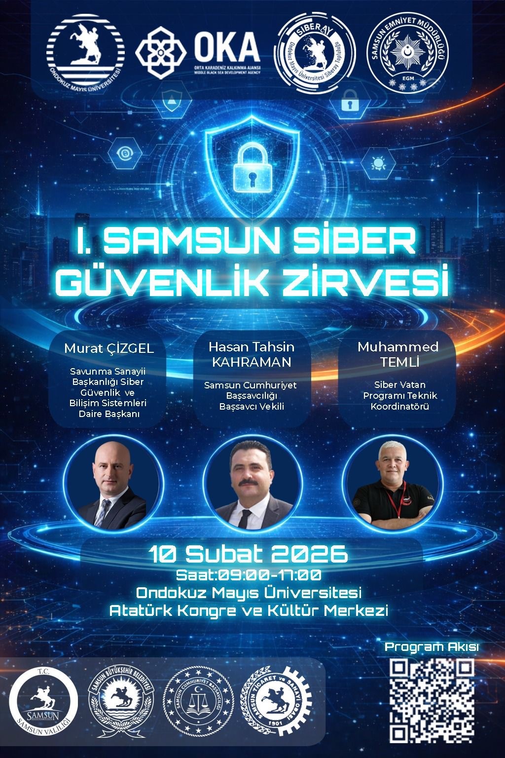 Samsun’da siber güvenlik zirvesi: Türkiye’nin siber yol haritası OMÜ’de masaya yatırılıyor