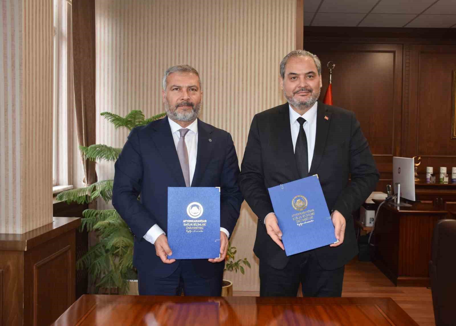 Anadolu Üniversitesi ile AFSÜ arasında akademik iş birliği