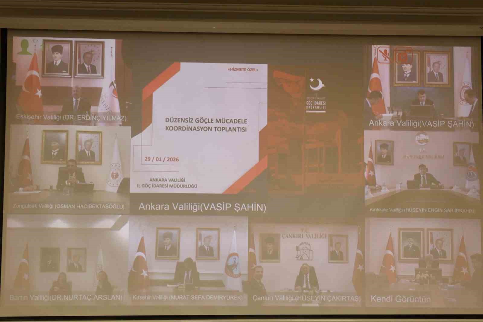 G&ouml;&ccedil;le m&uuml;cadele b&ouml;lge toplantısı yapıldı
