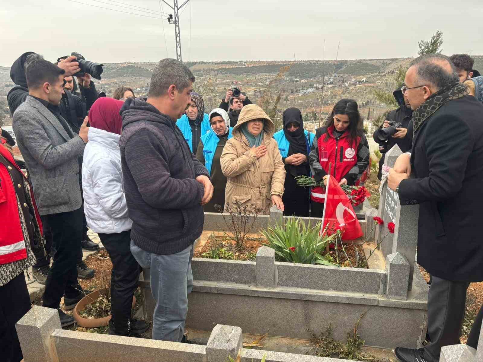 Gaziantep’te 6 Şubat depremlerinin 3’üncü yılında anma programı düzenlendi