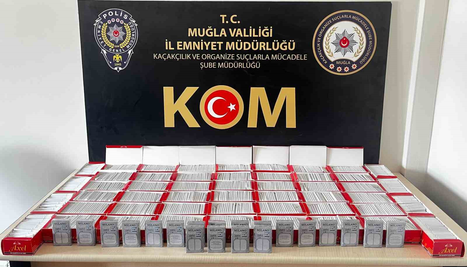 Yatağan’da kaçak ürün operasyonu: 3 tutuklama