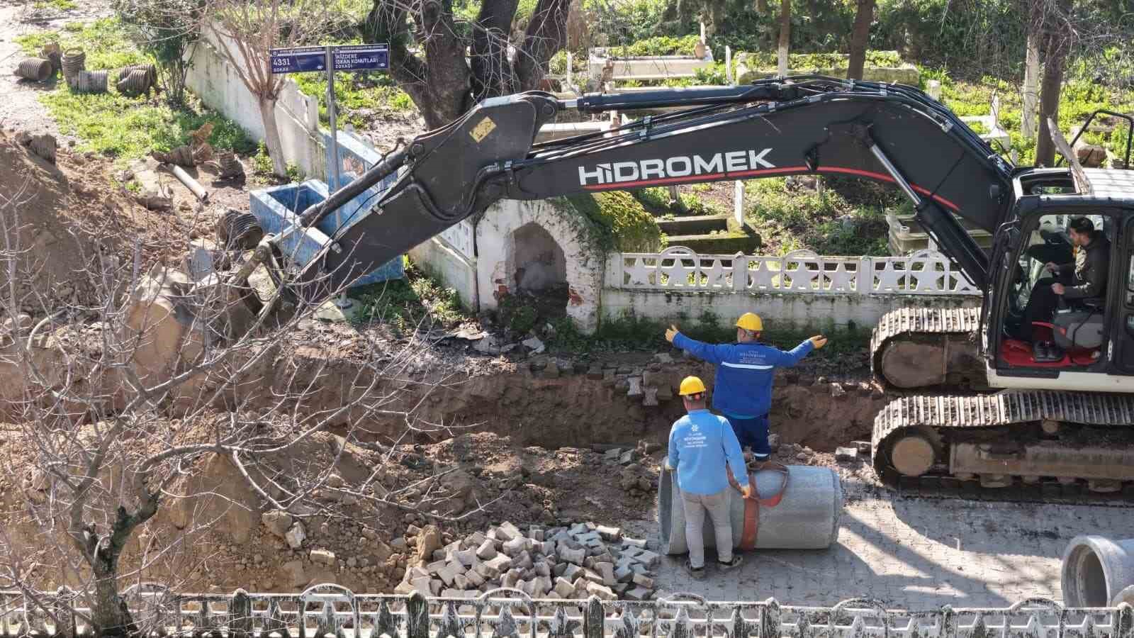 Aydın B&uuml;y&uuml;kşehir&rsquo;den İncirliova&rsquo;ya altyapı yatırımı
