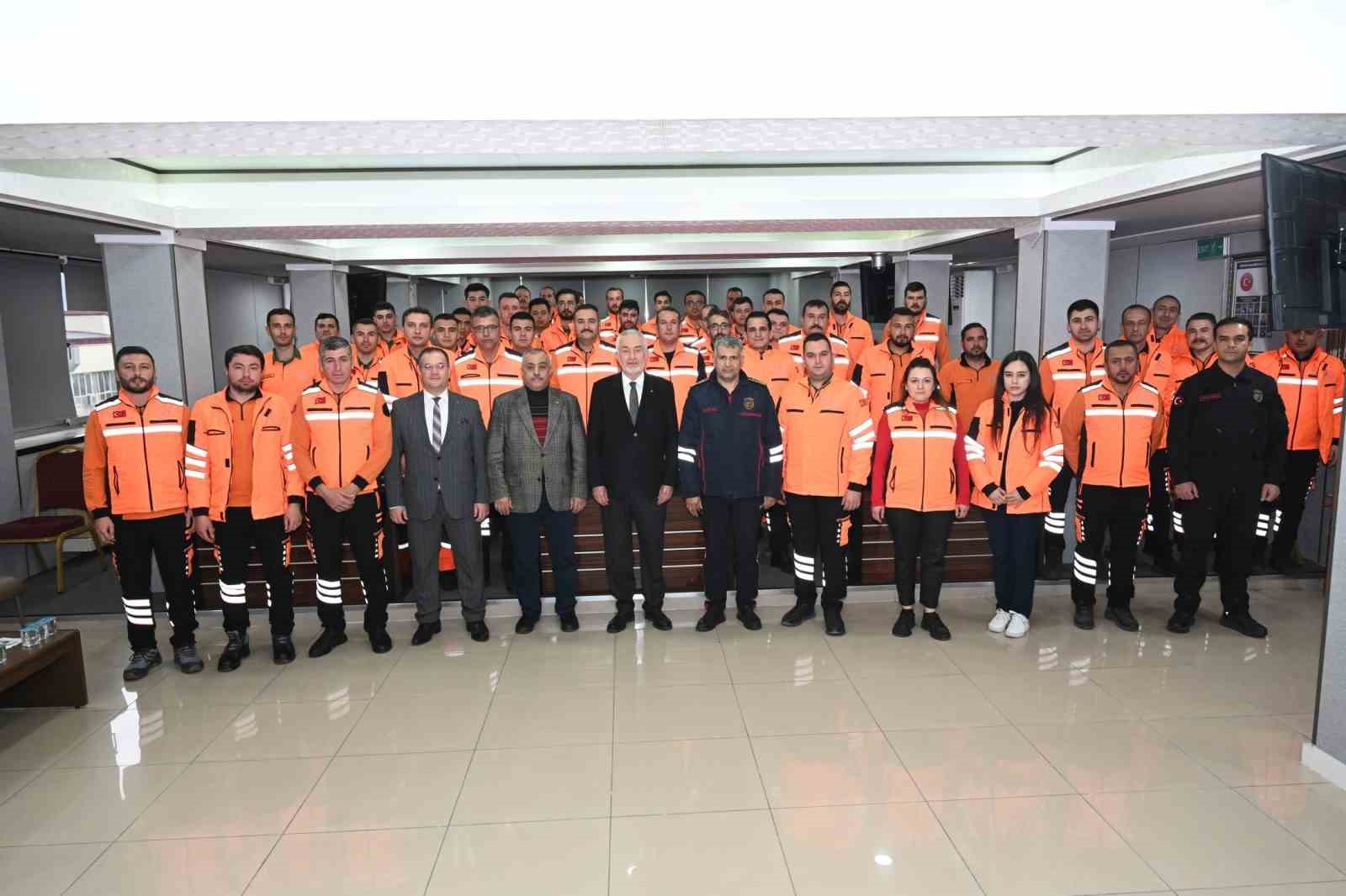 Başkan Başdeğirmen: "ISAK artık INSARAG standartlarında dünyayla aynı seviyede"