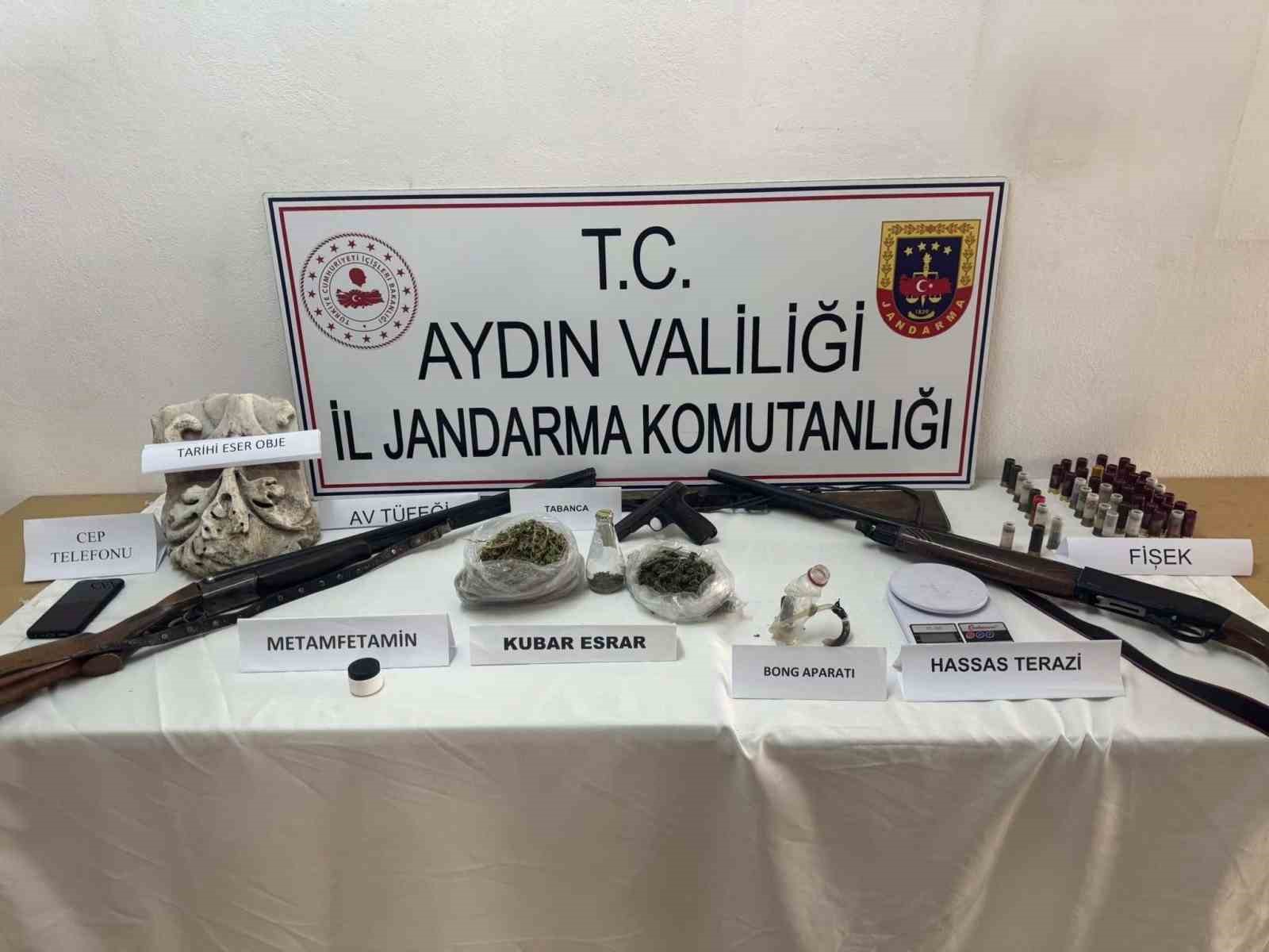 Aydın’da narkotik operasyonu