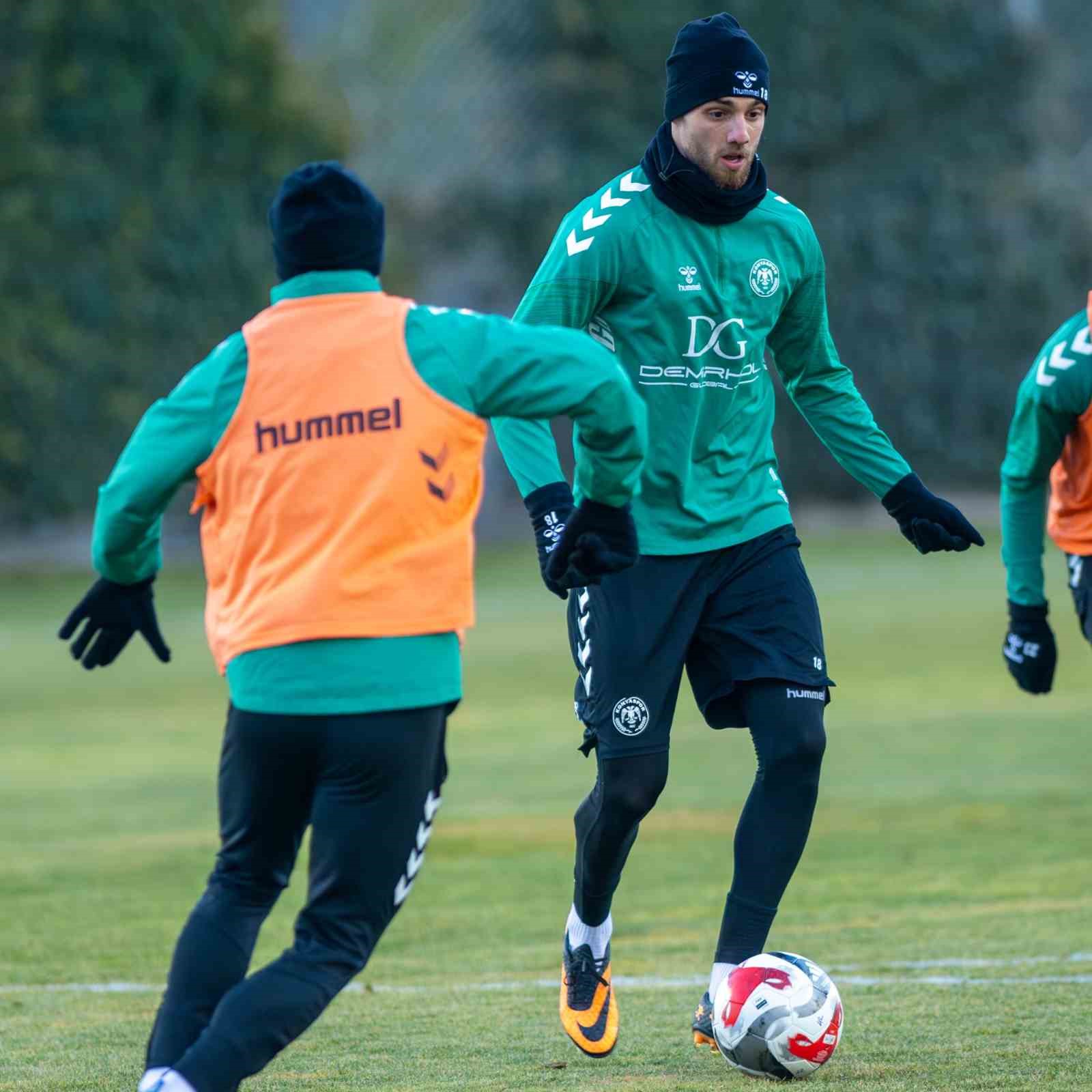 Konyaspor, Göztepe maçı hazırlıklarına başladı