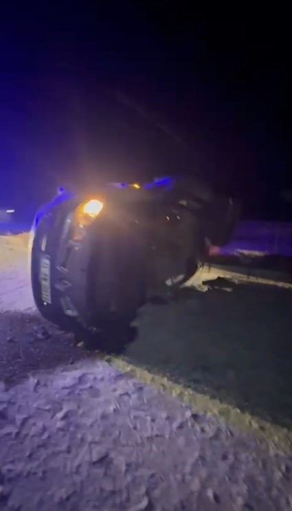 Sarıkamış’ta trafik kazası: 2 yaralı