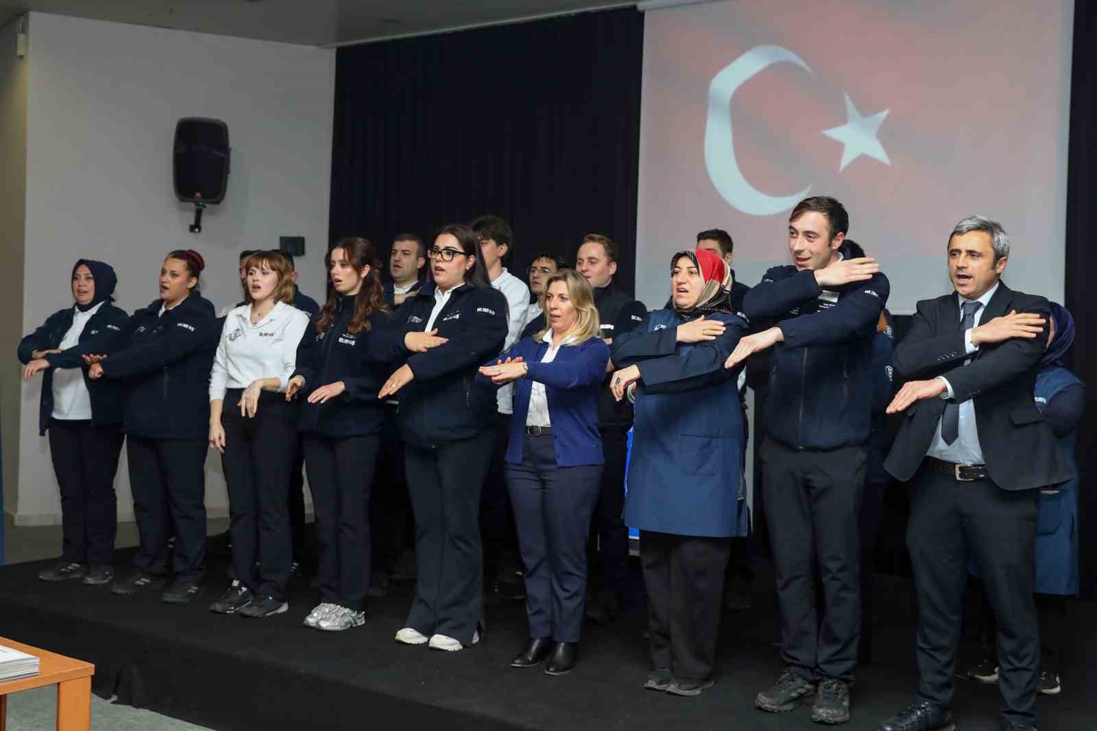 Bursa B&uuml;y&uuml;kşehir&rsquo;de personele işaret dili ve etkili iletişim eğitimi
