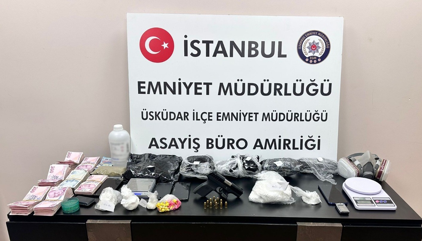 Üsküdar’da uyuşturucu operasyonu: 5 tutuklama