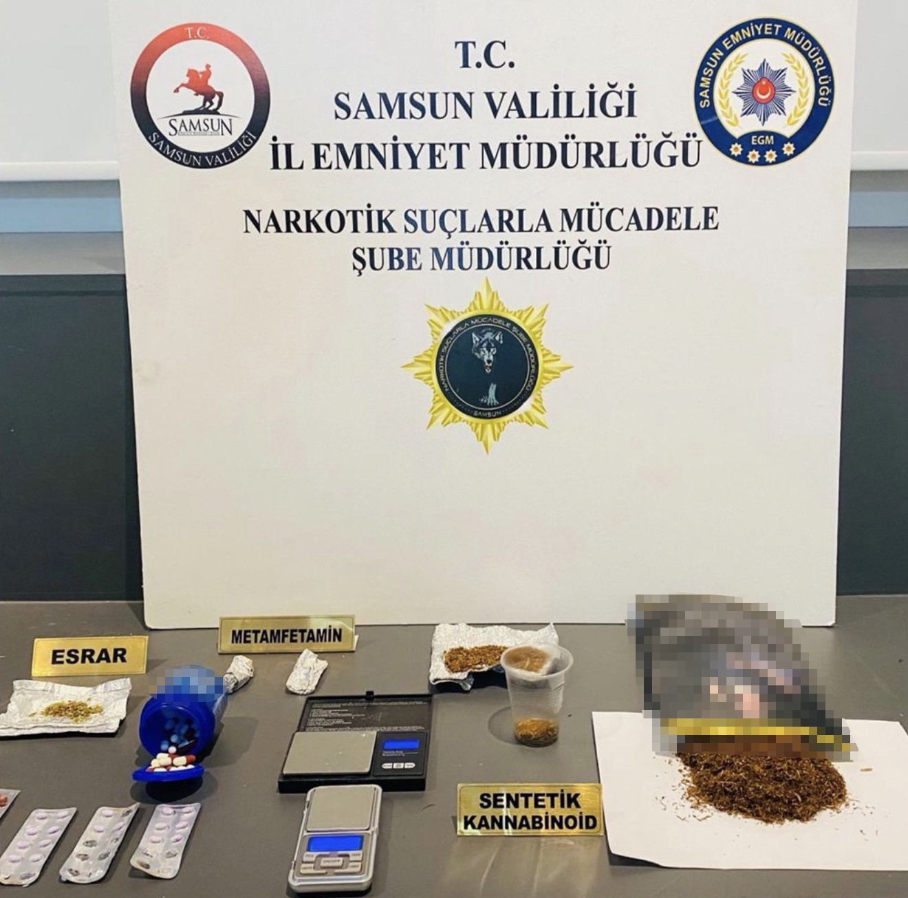 Samsun’da 3 ilçede uyuşturucu operasyonu: 6 kişi yakalandı