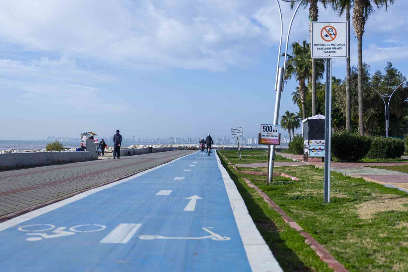 Mersin&rsquo;de y&uuml;r&uuml;y&uuml;ş ve bisiklet yolları 20 kamerayla izleniyor
