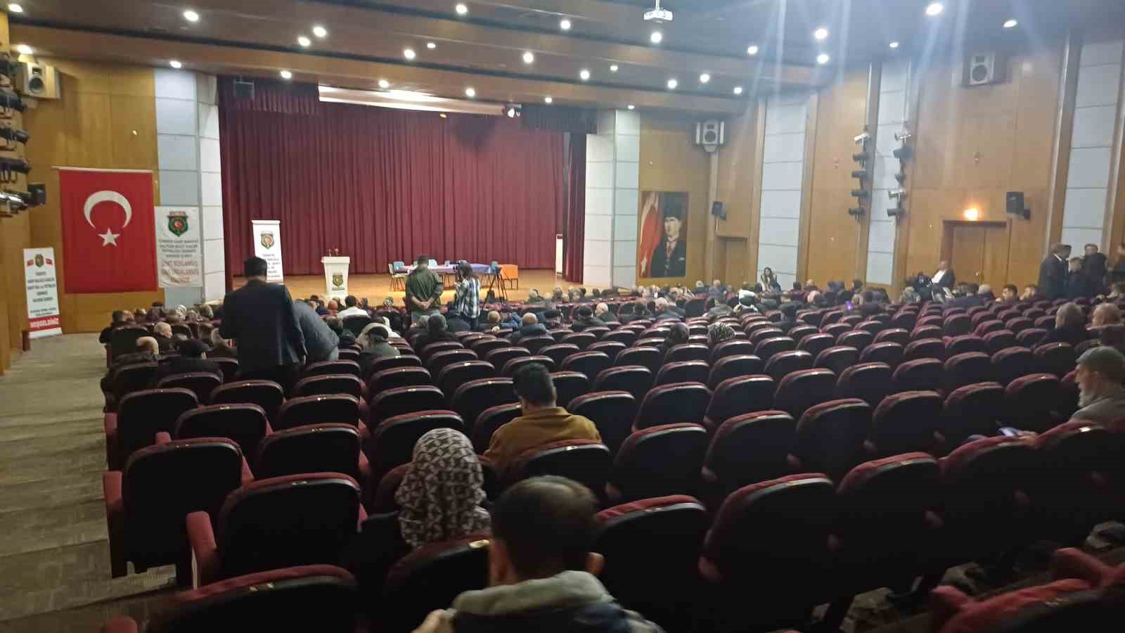 Kayseri Şehit Aileleri Derneği&rsquo;nde genel kurul başladı
