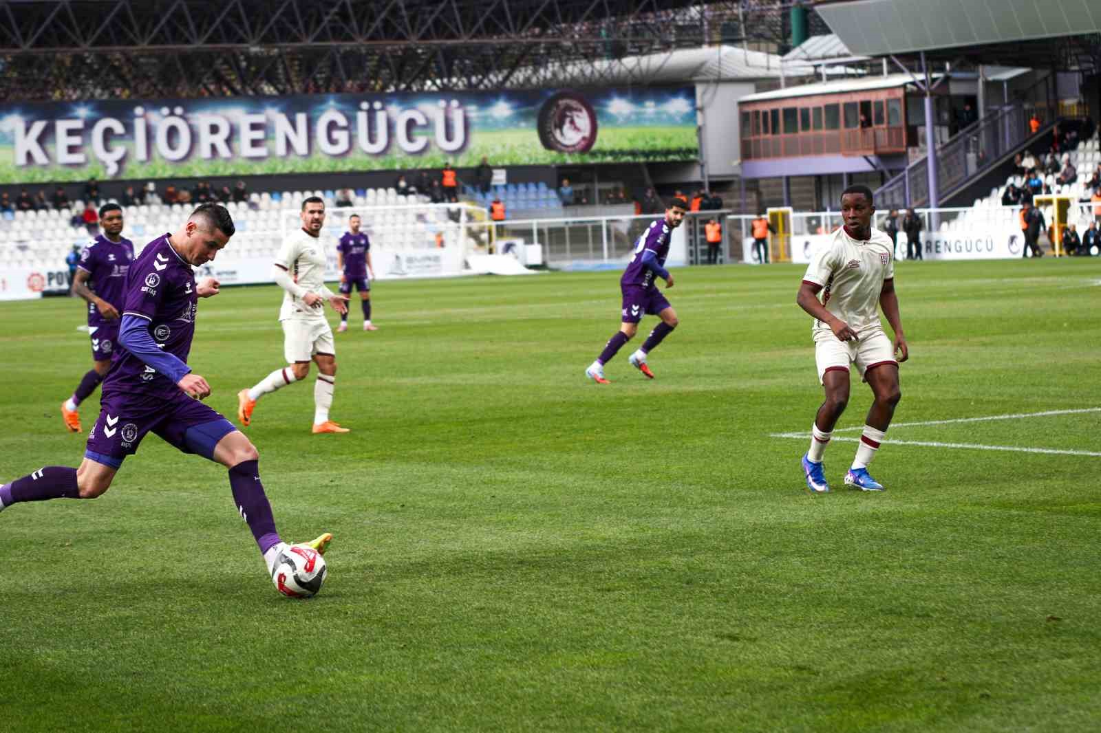 Trendyol 1. Lig: Ankara Keçiörengücü: 3 - Bandırmaspor: 1