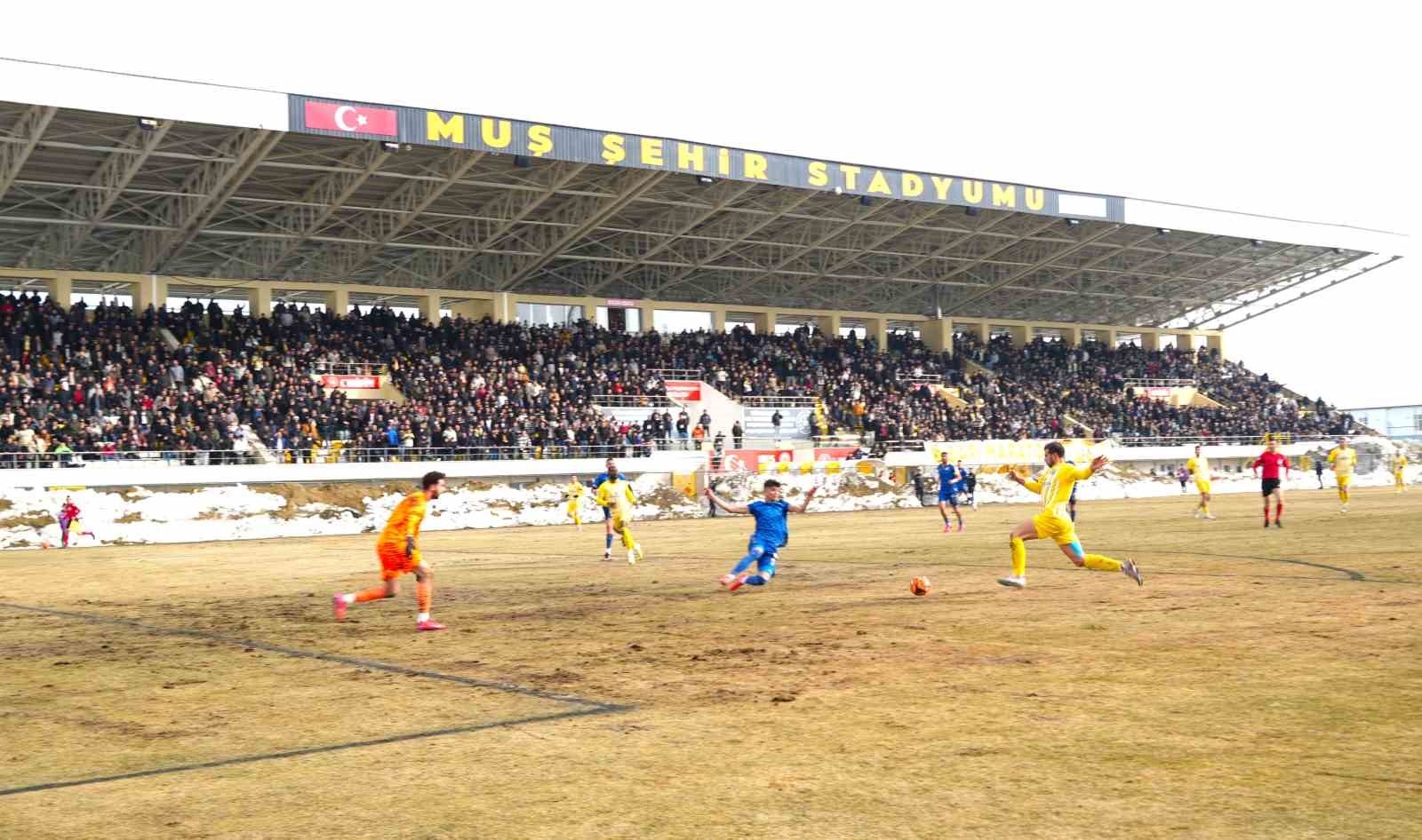 TFF 2. Lig: Muş Spor Kul&uuml;b&uuml;: 4 - Menemen FK: 1
