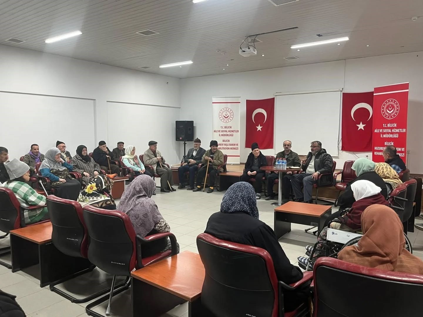 Bilecik’te huzurevinde mevlit programı düzenlendi