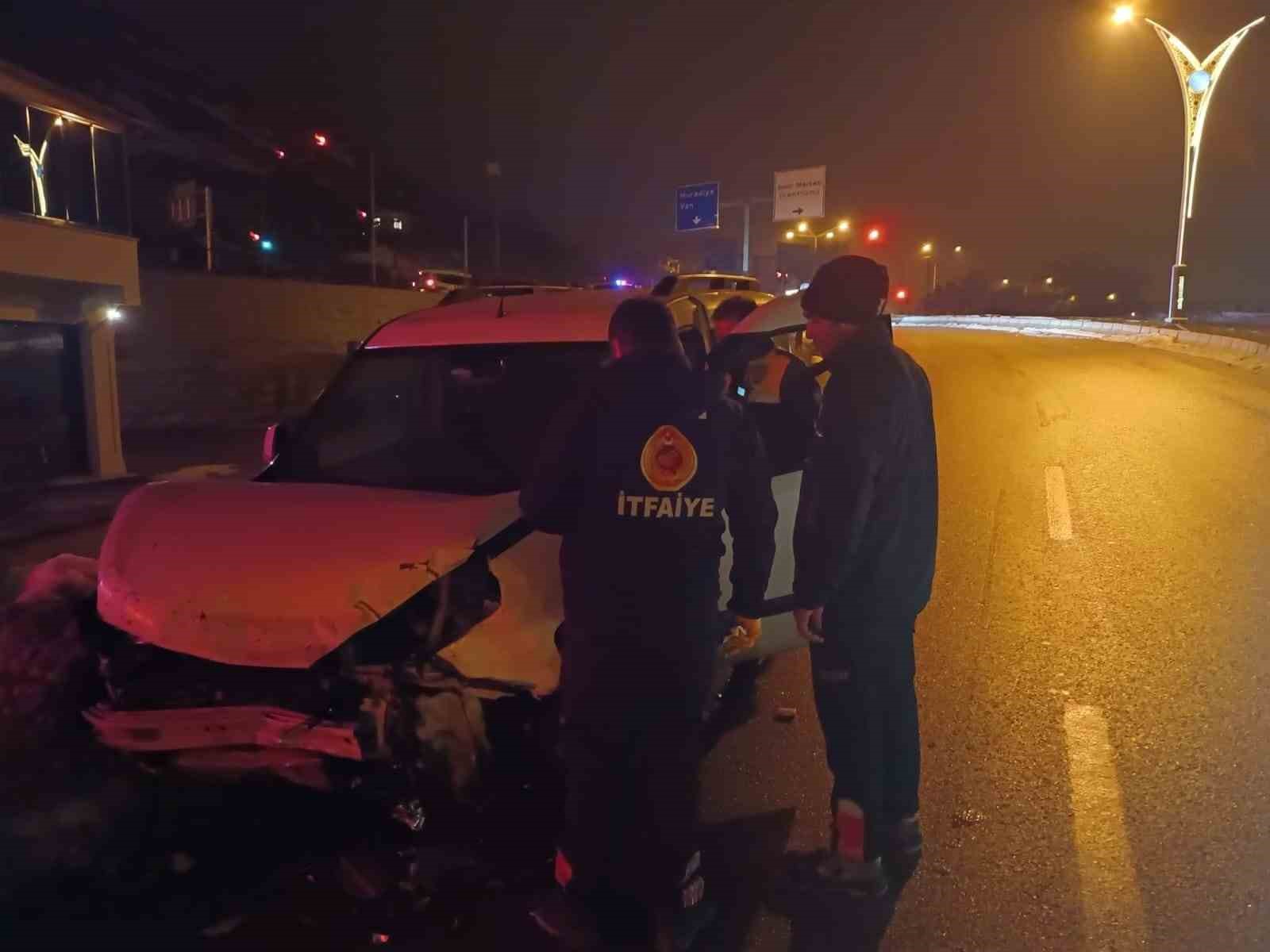 Van’da trafik kazası: 1 yaralı