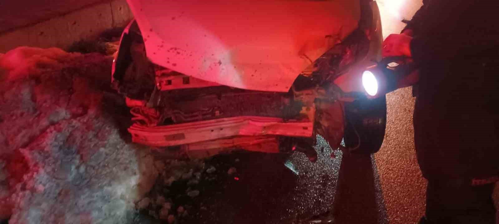 Van&rsquo;da trafik kazası: 1 yaralı
