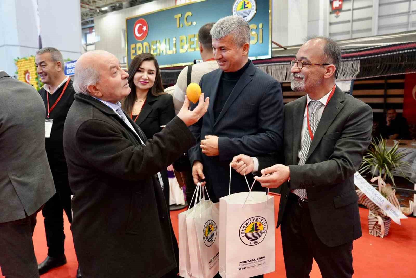 Erdemli, EMITT Fuar��nda ziyaret�ilerin ilgi oda�� oldu
