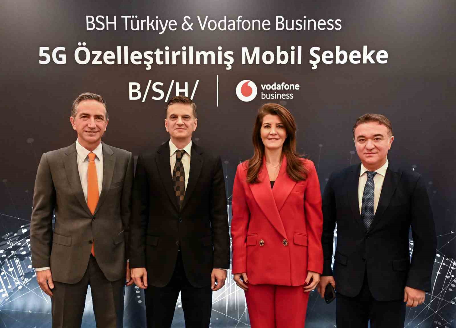 Vodafone ve BSH, 5G Özelleştirilmiş Mobil Şebeke teknolojisini devreye aldı