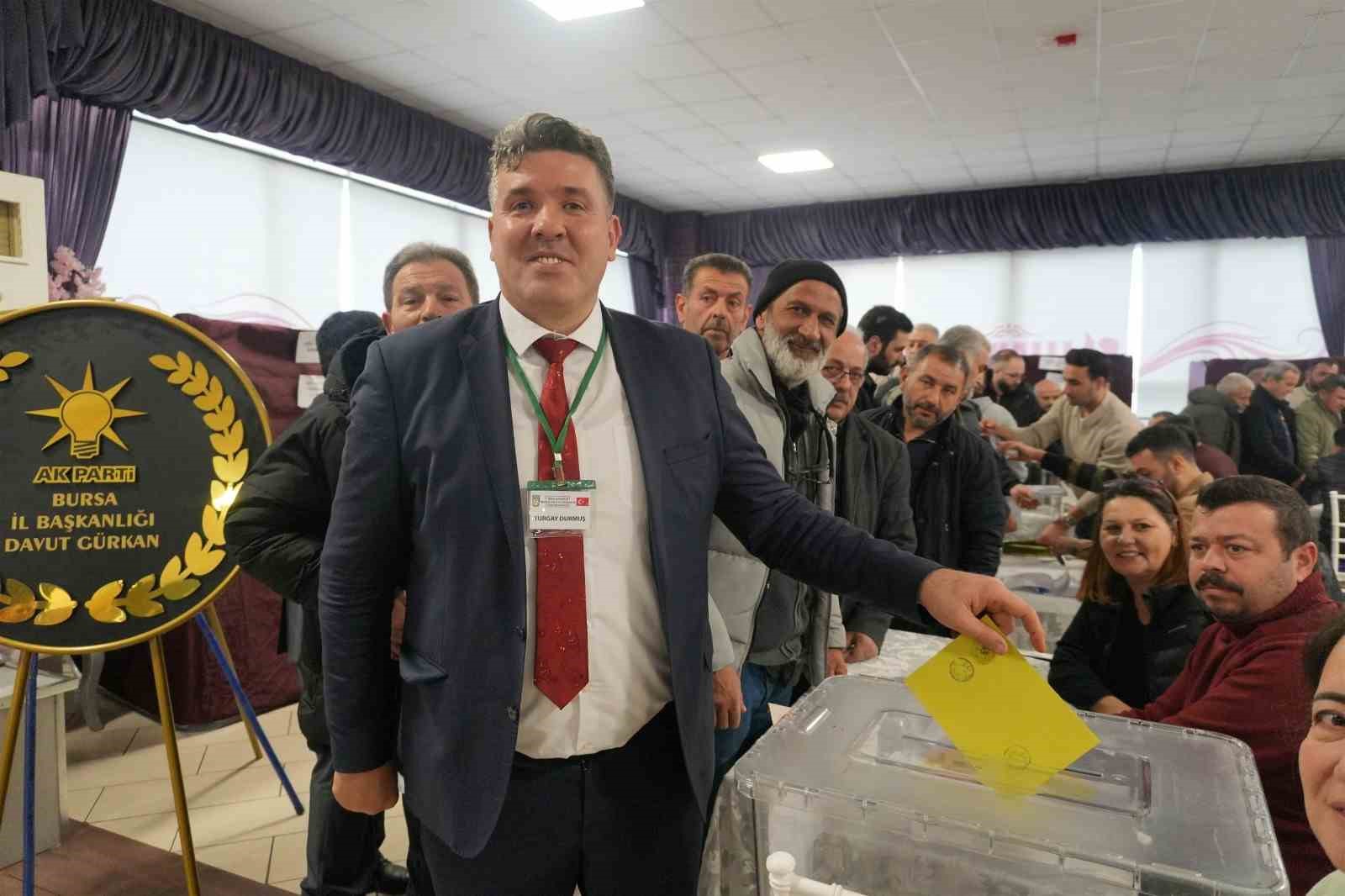 Esnaf odasından Turgay Durmuş’a güvenoyu