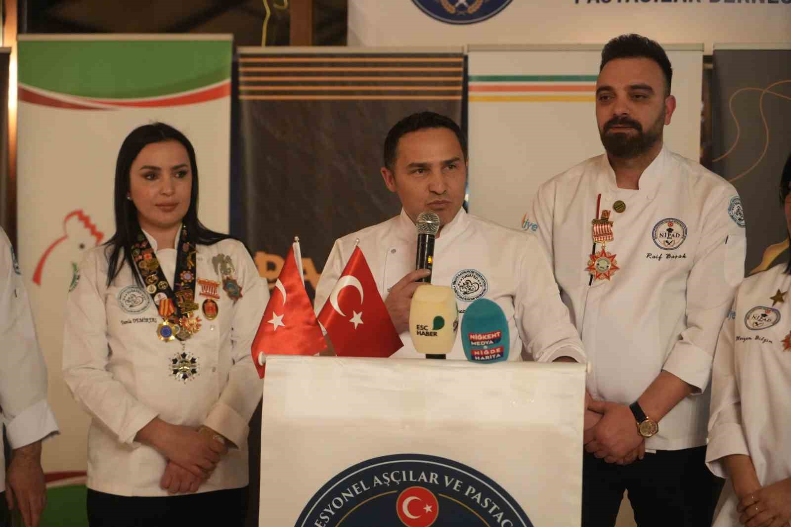 Niğde’de aşçılar ve pastacılar tek çatı altında buluştu