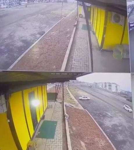 Diyarbakır’da otomobil takla attı: 1 yaralı