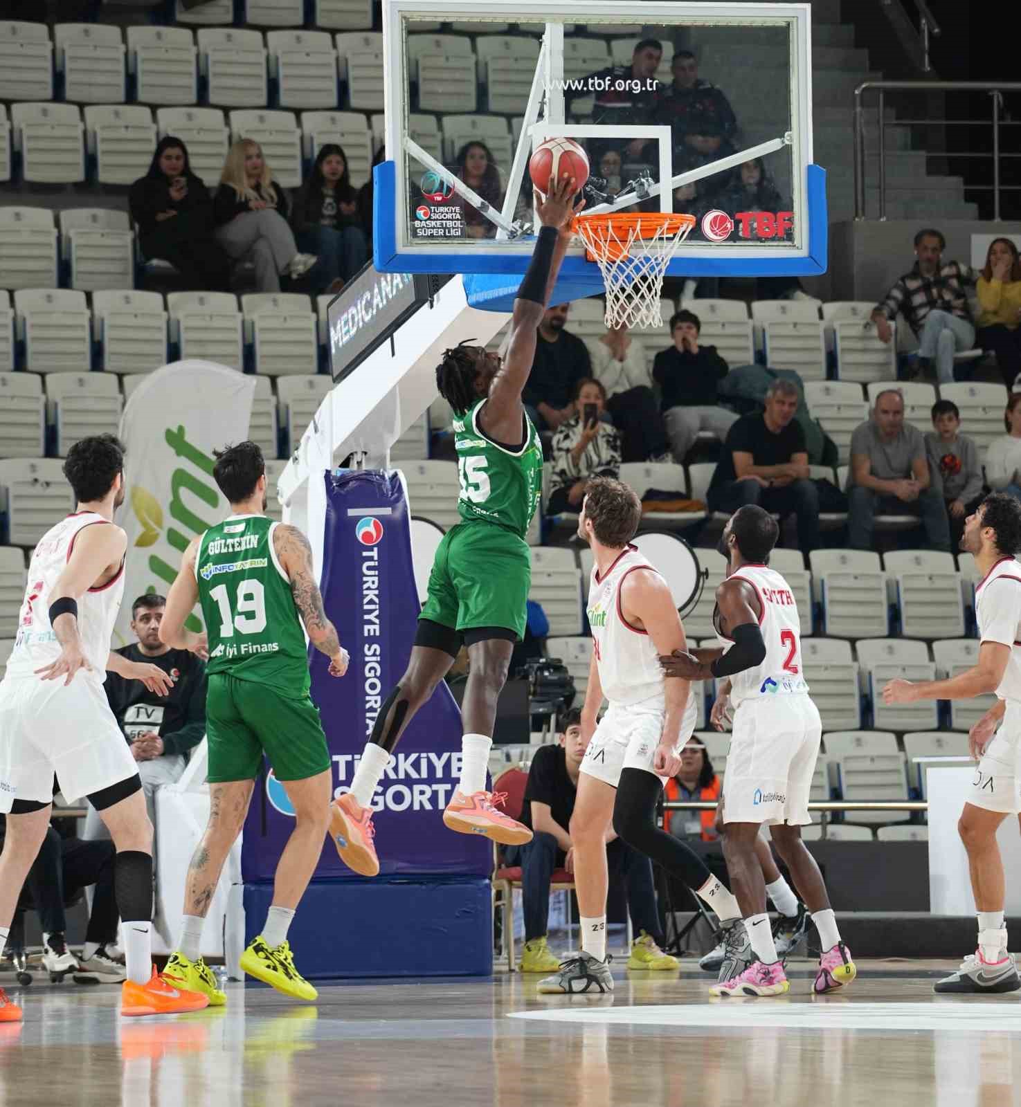 Basketbol Süper Ligi: Manisa Basket: 94 - Bursaspor: 76