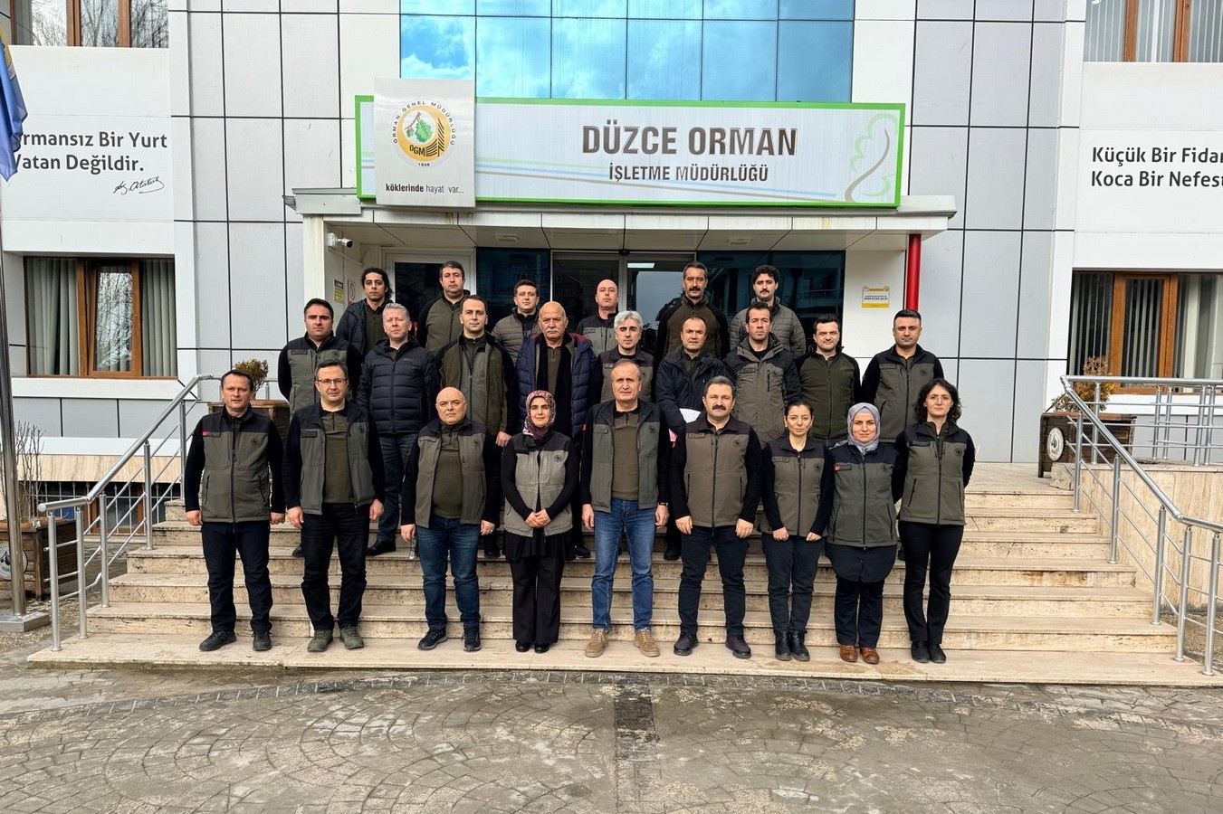D&uuml;zce&rsquo;de ormanlarla ilgili &ccedil;alışmalar değerlendirildi
