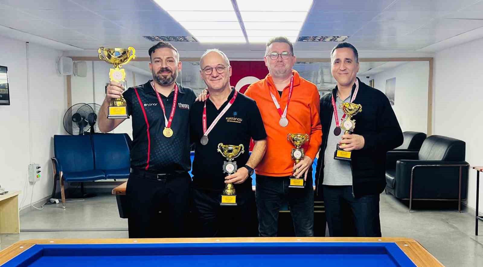 Muğla&rsquo;da bilardo il şampiyonasına 72 lisanslı sporcu katıldı
