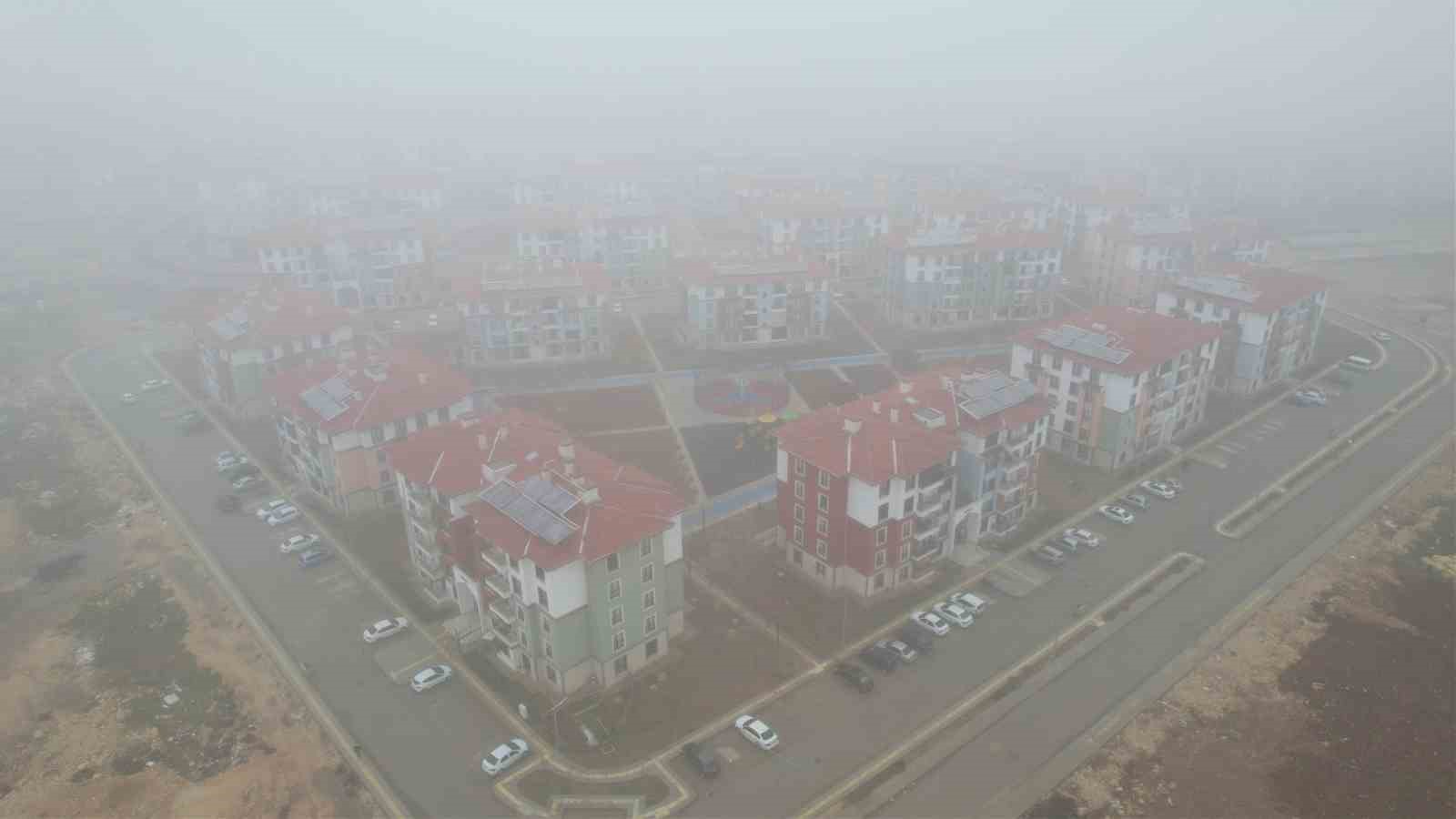 Adıyaman’da sis etkili oldu