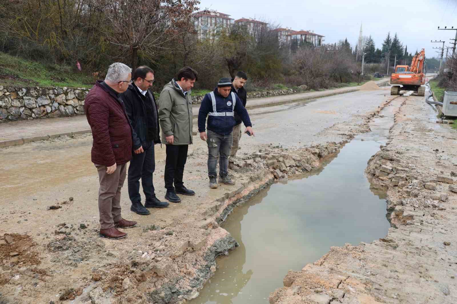 Bilecik’te altyapı arızası nedeniyle su kesintisi