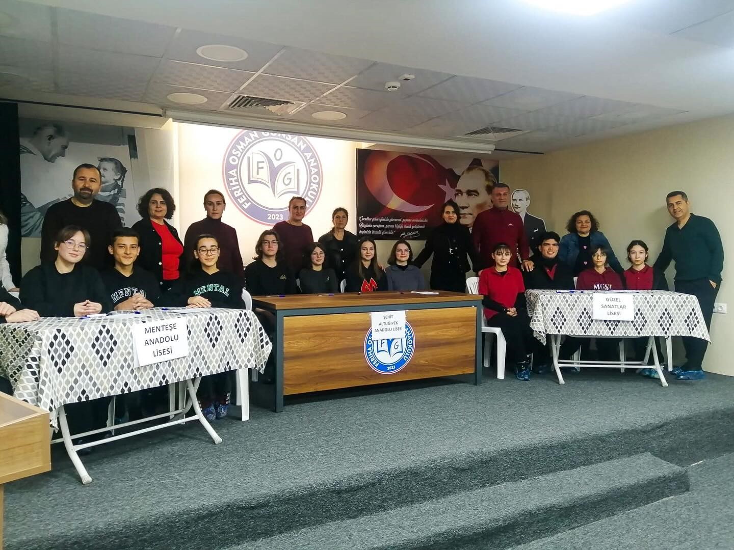 Muğla&rsquo;da İstiklal Marşı bilgi yarışması sonu&ccedil;landı
