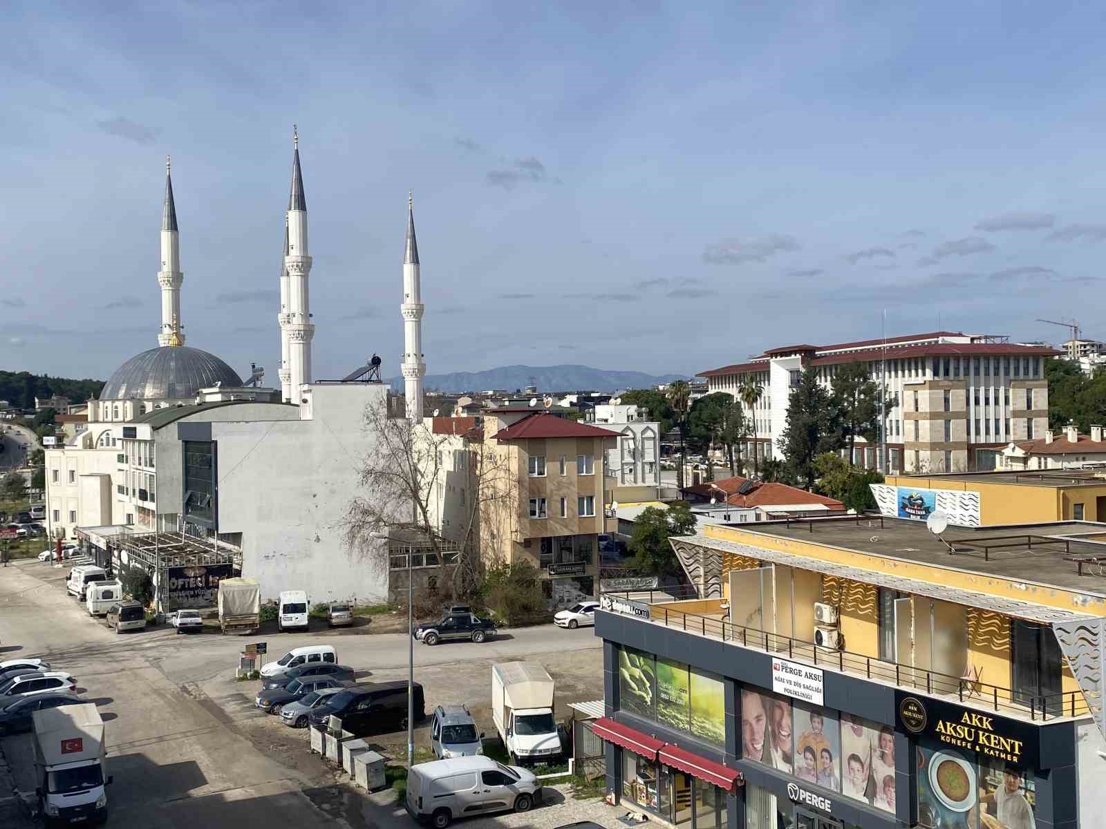 Aksu&rsquo;nun n&uuml;fusu 87 bin 70 oldu
