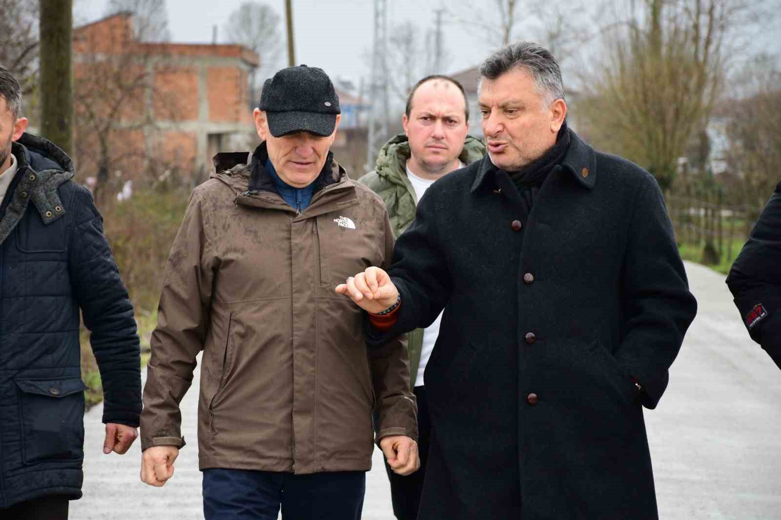 Terme&rsquo;de yol seferberliği: Bin metrelik konforlu ulaşım
